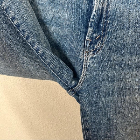 MOTHER x REVOLVE The Rascal Ankle Fray in Bonfire Lighting - Picture 8 of 14